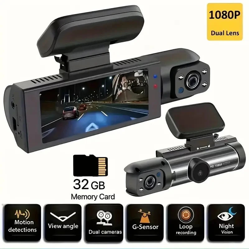 Dual Lens Dash Camera